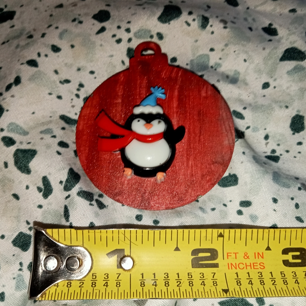 Red Penguin Ornament